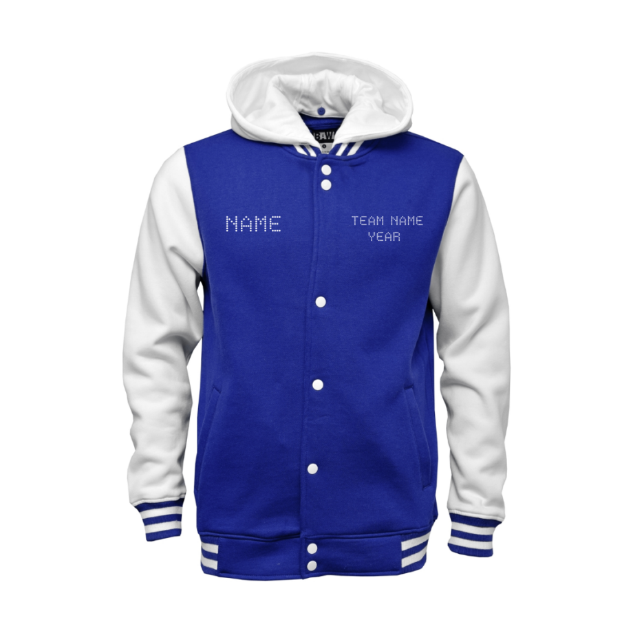 NFCAO FW: Varsity Jacket in Royal Blue