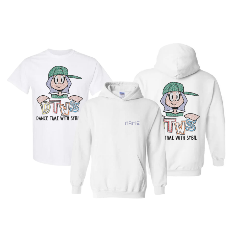 Dance Time with Sybil: Adult Hoodie and T-Shirt Bundle